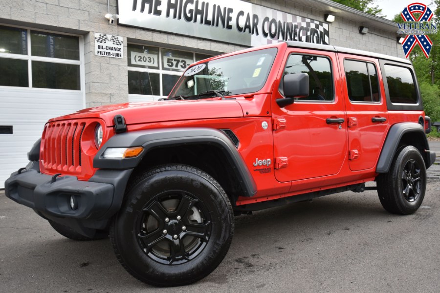 2020 Jeep Wrangler Unlimited Sport S 4x4, available for sale in Waterbury, Connecticut | Highline Car Connection. Waterbury, Connecticut