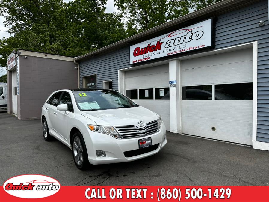 2012 Toyota Venza 4dr Wgn V6 AWD XLE (Natl), available for sale in Bristol, Connecticut | Quick Auto LLC. Bristol, Connecticut 2012 Toyota Venza 4dr Wgn V6 AWD XLE (Natl), available for sale in Bristol, Connecticut | Quick Auto LLC. Bristol, Connecticut