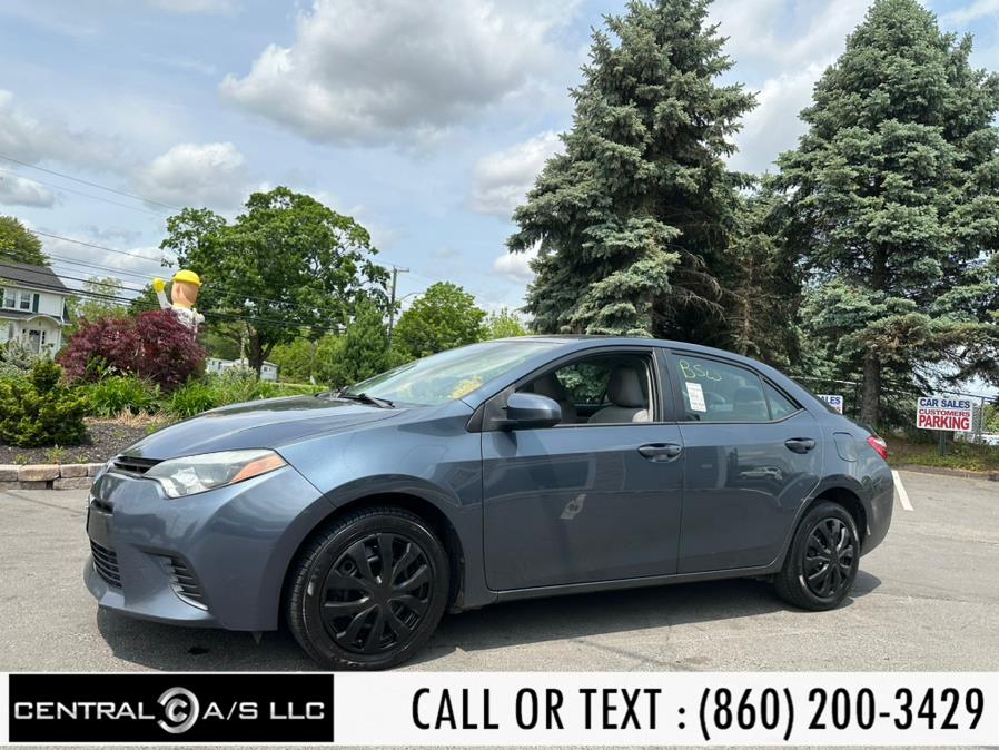 2016 Toyota Corolla 4dr Sdn Auto L (Natl), available for sale in East Windsor, Connecticut | Central A/S LLC. East Windsor, Connecticut 2016 Toyota Corolla 4dr Sdn Auto L (Natl), available for sale in East Windsor, Connecticut | Central A/S LLC. East Windsor, Connecticut