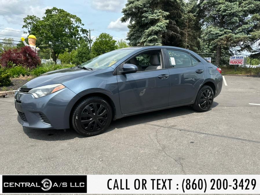 2016 Toyota Corolla 4dr Sdn Auto L (Natl), available for sale in East Windsor, Connecticut | Central A/S LLC. East Windsor, Connecticut 2016 Toyota Corolla 4dr Sdn Auto L (Natl), available for sale in East Windsor, Connecticut | Central A/S LLC. East Windsor, Connecticut