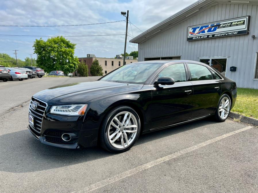 2016 Audi A8 L 4dr Sdn 4.0T Sport, available for sale in Berlin, Connecticut | Tru Auto Mall. Berlin, Connecticut 2016 Audi A8 L 4dr Sdn 4.0T Sport, available for sale in Berlin, Connecticut | Tru Auto Mall. Berlin, Connecticut