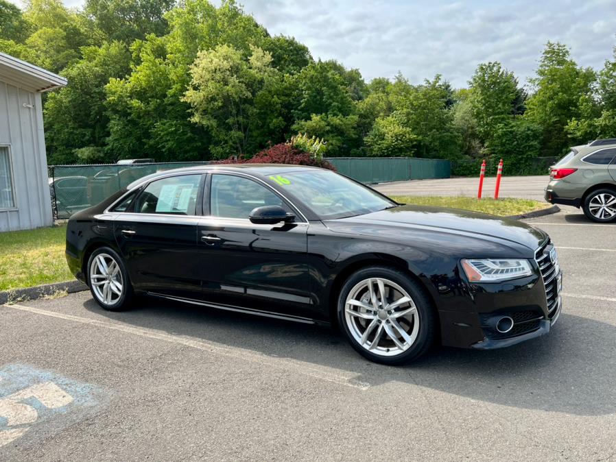 2016 Audi A8 L 4dr Sdn 4.0T Sport, available for sale in Berlin, Connecticut | Tru Auto Mall. Berlin, Connecticut 2016 Audi A8 L 4dr Sdn 4.0T Sport, available for sale in Berlin, Connecticut | Tru Auto Mall. Berlin, Connecticut