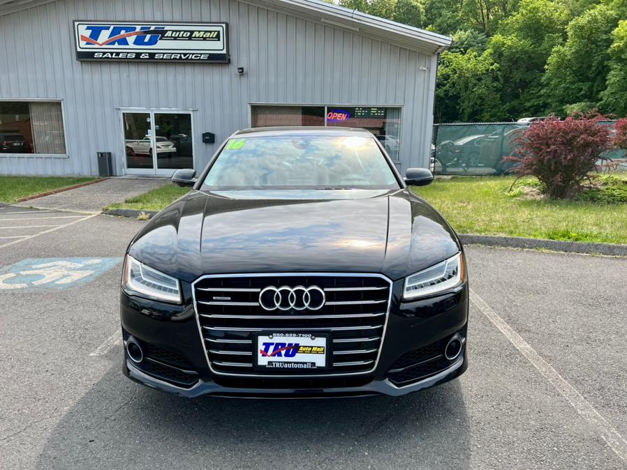 2016 Audi A8 L 4dr Sdn 4.0T Sport, available for sale in Berlin, Connecticut | Tru Auto Mall. Berlin, Connecticut 2016 Audi A8 L 4dr Sdn 4.0T Sport, available for sale in Berlin, Connecticut | Tru Auto Mall. Berlin, Connecticut