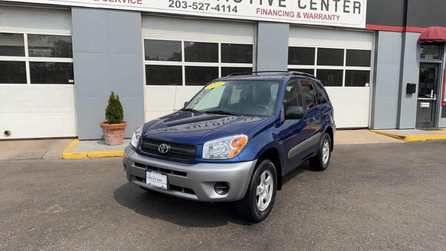 2004 Toyota RAV4 4dr Auto 4WD, available for sale in Waterbury, Connecticut | West End Automotive Center. Waterbury, Connecticut 2004 Toyota RAV4 4dr Auto 4WD, available for sale in Waterbury, Connecticut | West End Automotive Center. Waterbury, Connecticut