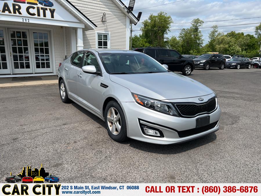 2014 Kia Optima 4dr Sdn LX, available for sale in East Windsor, Connecticut | Car City LLC. East Windsor, Connecticut 2014 Kia Optima 4dr Sdn LX, available for sale in East Windsor, Connecticut | Car City LLC. East Windsor, Connecticut