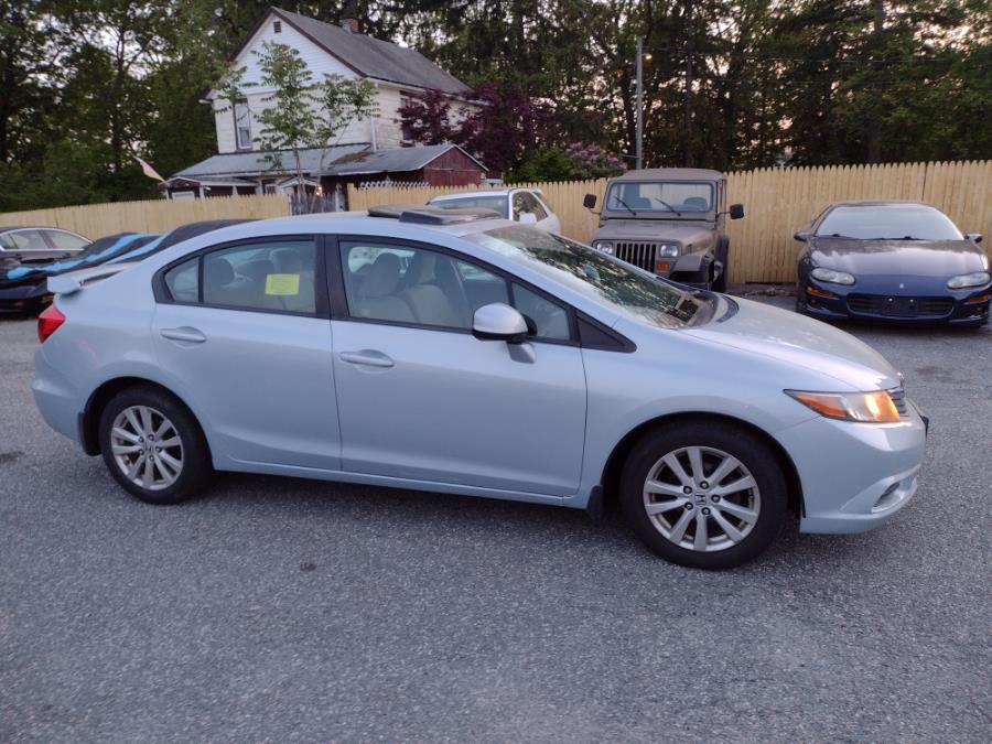 2012 Honda Civic Sdn 4dr Auto EX, available for sale in Chicopee, Massachusetts | Matts Auto Mall LLC. Chicopee, Massachusetts 2012 Honda Civic Sdn 4dr Auto EX, available for sale in Chicopee, Massachusetts | Matts Auto Mall LLC. Chicopee, Massachusetts