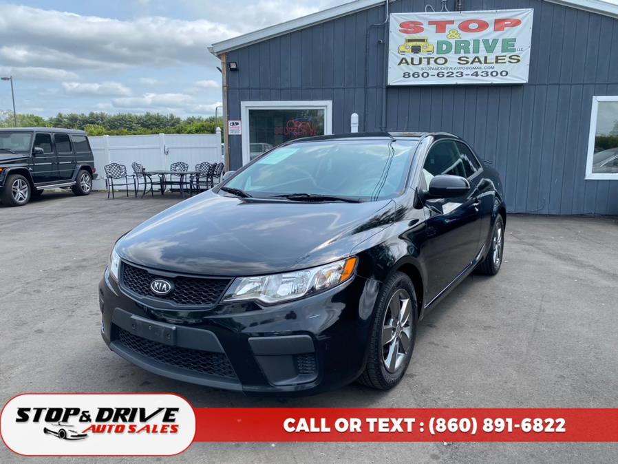 2012 Kia Forte Koup 2dr Cpe Auto EX, available for sale in East Windsor, Connecticut | Stop & Drive Auto Sales. East Windsor, Connecticut