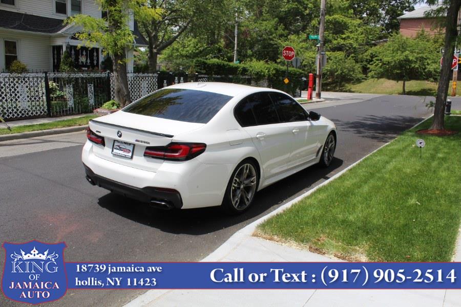 2022 BMW 5 Series M550i xDrive Sedan, available for sale in Hollis, New York | King of Jamaica Auto Inc. Hollis, New York 2022 BMW 5 Series M550i xDrive Sedan, available for sale in Hollis, New York | King of Jamaica Auto Inc. Hollis, New York