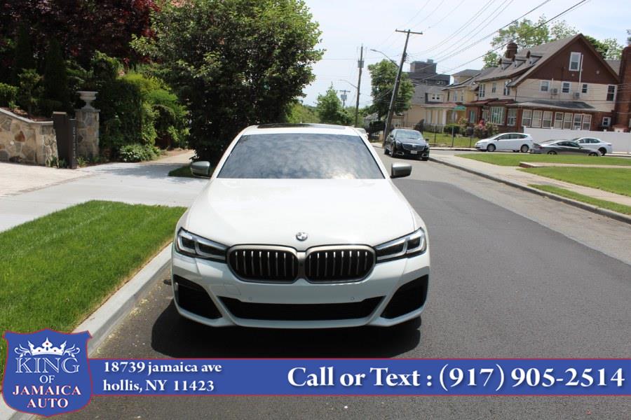 2022 BMW 5 Series M550i xDrive Sedan, available for sale in Hollis, New York | King of Jamaica Auto Inc. Hollis, New York 2022 BMW 5 Series M550i xDrive Sedan, available for sale in Hollis, New York | King of Jamaica Auto Inc. Hollis, New York