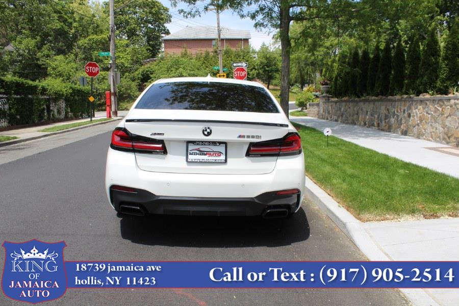 2022 BMW 5 Series M550i xDrive Sedan, available for sale in Hollis, New York | King of Jamaica Auto Inc. Hollis, New York 2022 BMW 5 Series M550i xDrive Sedan, available for sale in Hollis, New York | King of Jamaica Auto Inc. Hollis, New York