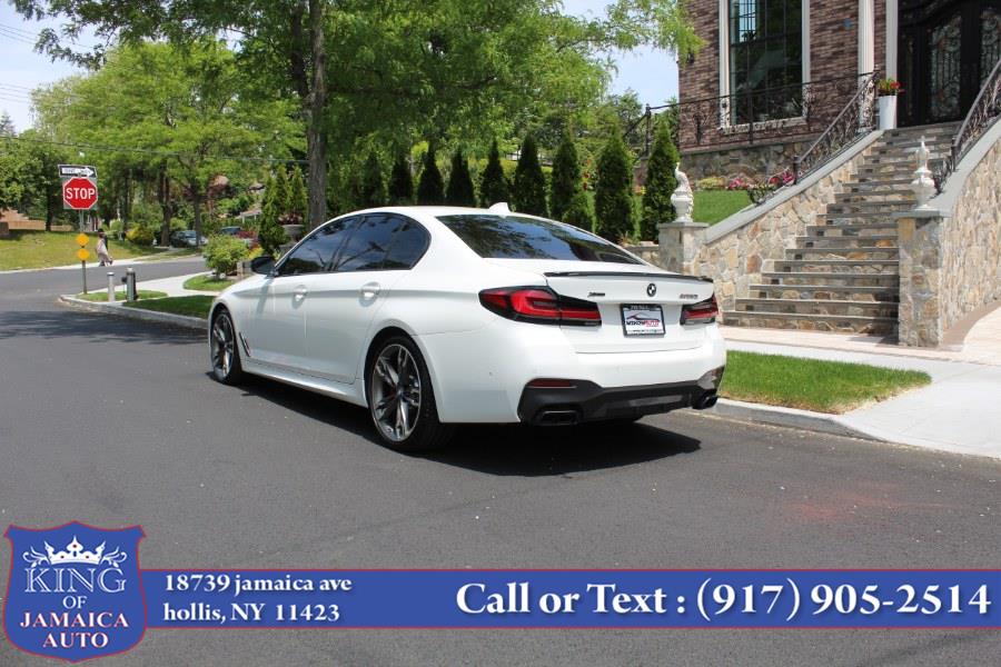 2022 BMW 5 Series M550i xDrive Sedan, available for sale in Hollis, New York | King of Jamaica Auto Inc. Hollis, New York 2022 BMW 5 Series M550i xDrive Sedan, available for sale in Hollis, New York | King of Jamaica Auto Inc. Hollis, New York