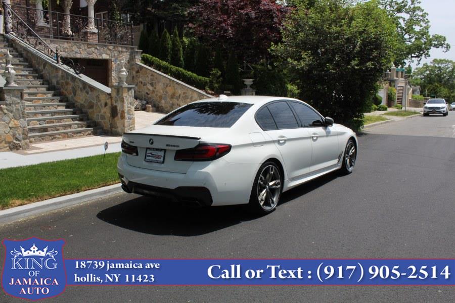 2022 BMW 5 Series M550i xDrive Sedan, available for sale in Hollis, New York | King of Jamaica Auto Inc. Hollis, New York 2022 BMW 5 Series M550i xDrive Sedan, available for sale in Hollis, New York | King of Jamaica Auto Inc. Hollis, New York