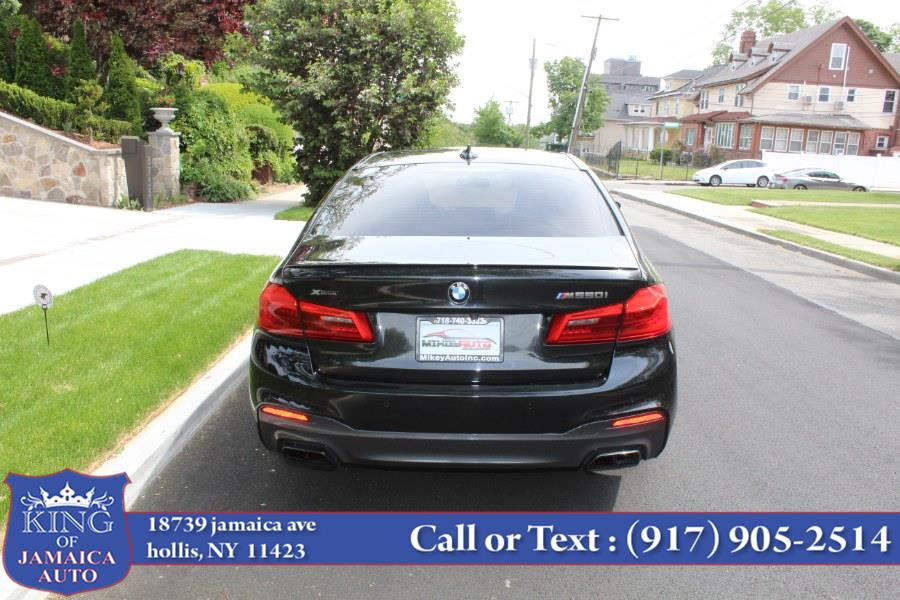 2020 BMW 5 Series M550i xDrive Sedan, available for sale in Hollis, New York | King of Jamaica Auto Inc. Hollis, New York 2020 BMW 5 Series M550i xDrive Sedan, available for sale in Hollis, New York | King of Jamaica Auto Inc. Hollis, New York