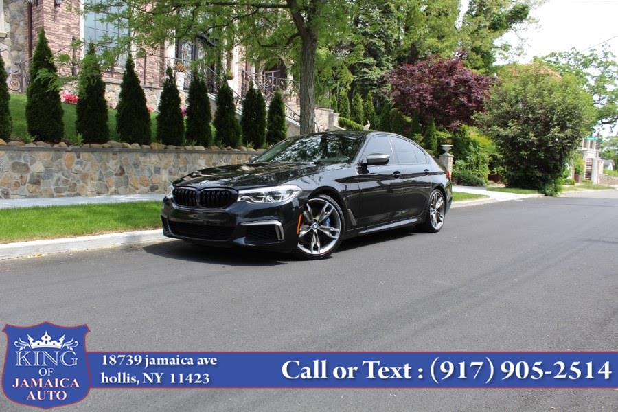 2020 BMW 5 Series M550i xDrive Sedan, available for sale in Hollis, New York | King of Jamaica Auto Inc. Hollis, New York 2020 BMW 5 Series M550i xDrive Sedan, available for sale in Hollis, New York | King of Jamaica Auto Inc. Hollis, New York