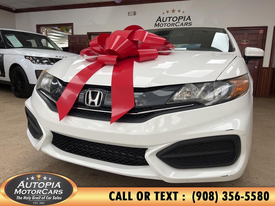 2015 Honda Civic Coupe 2dr CVT LX, available for sale in Union, New Jersey | Autopia Motorcars Inc. Union, New Jersey