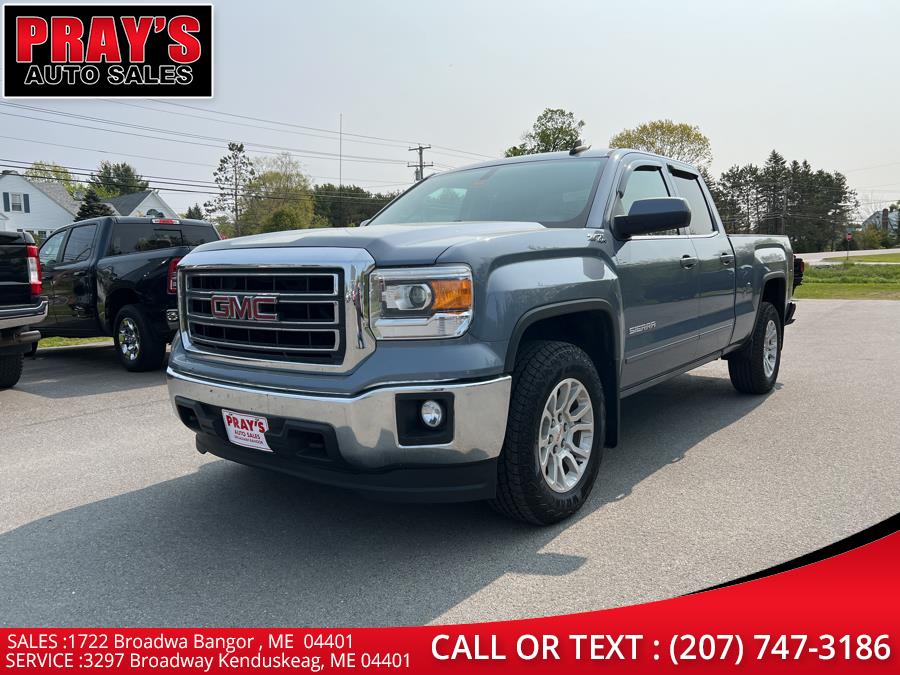 2015 GMC Sierra 1500 4WD Double Cab 143.5" SLE, available for sale in Bangor , Maine | Pray's Auto Sales . Bangor , Maine