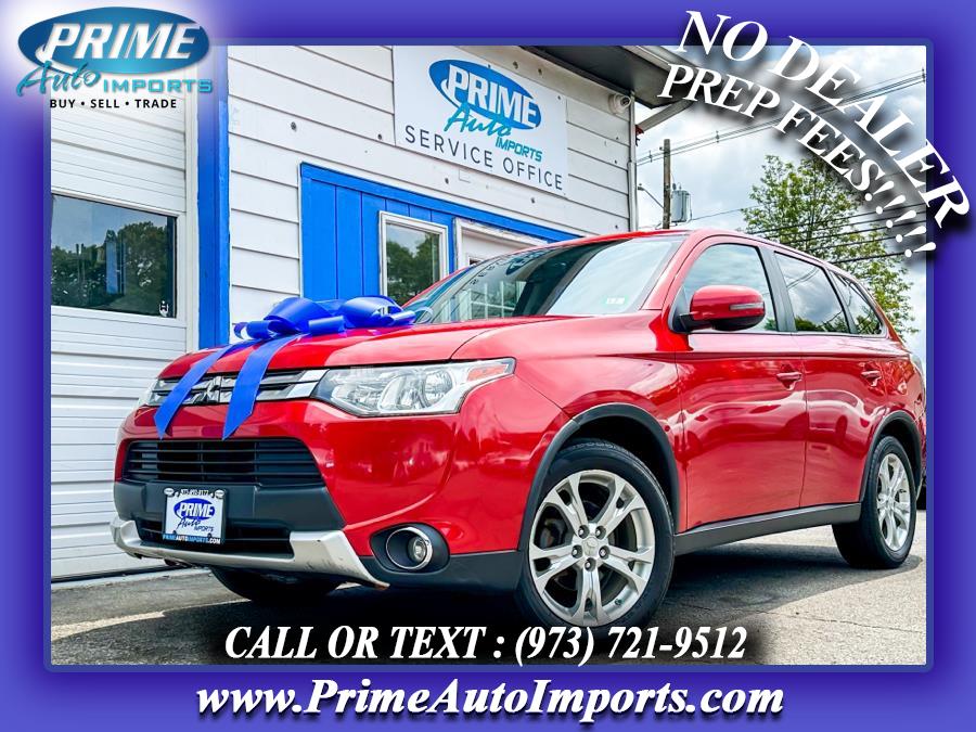 2015 Mitsubishi Outlander 4WD 4dr SE, available for sale in Bloomingdale, New Jersey | Prime Auto Imports. Bloomingdale, New Jersey
