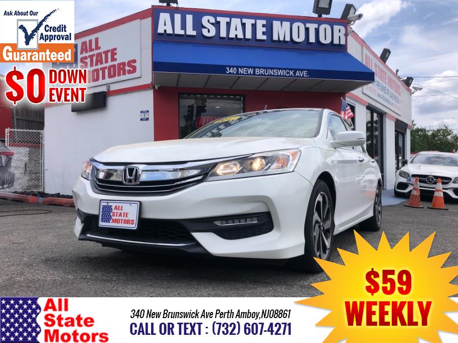 2017 Honda Accord Sedan EX-L CVT, available for sale in Perth Amboy, New Jersey | All State Motor Inc. Perth Amboy, New Jersey 2017 Honda Accord Sedan EX-L CVT, available for sale in Perth Amboy, New Jersey | All State Motor Inc. Perth Amboy, New Jersey