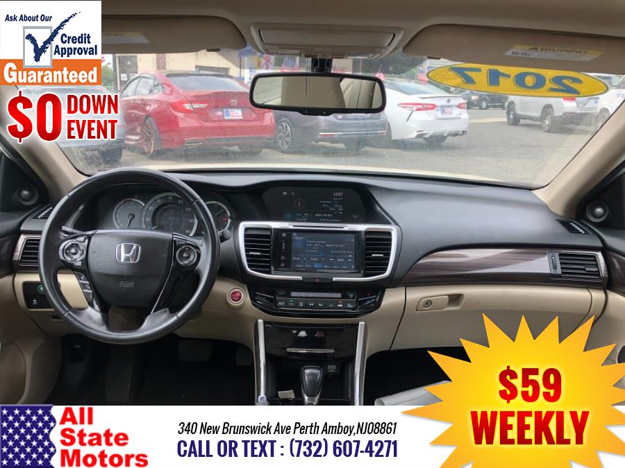 2017 Honda Accord Sedan EX-L CVT, available for sale in Perth Amboy, New Jersey | All State Motor Inc. Perth Amboy, New Jersey 2017 Honda Accord Sedan EX-L CVT, available for sale in Perth Amboy, New Jersey | All State Motor Inc. Perth Amboy, New Jersey