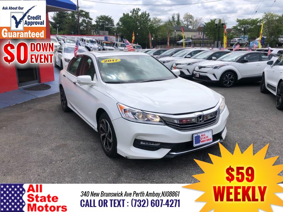 2017 Honda Accord Sedan EX-L CVT, available for sale in Perth Amboy, New Jersey | All State Motor Inc. Perth Amboy, New Jersey 2017 Honda Accord Sedan EX-L CVT, available for sale in Perth Amboy, New Jersey | All State Motor Inc. Perth Amboy, New Jersey