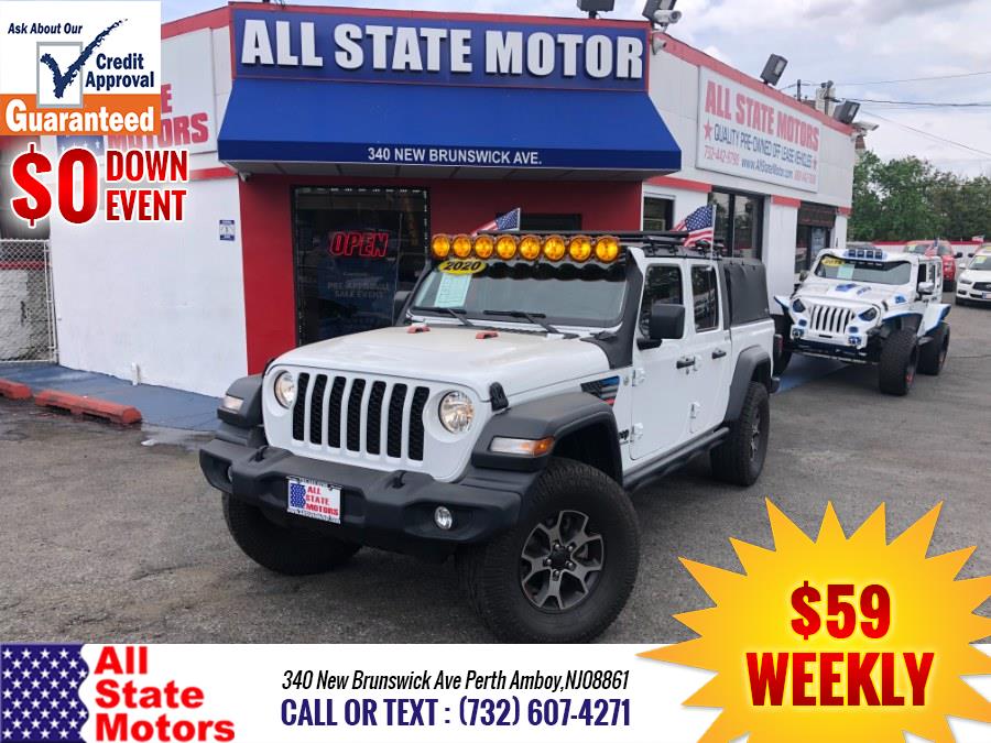 2020 Jeep Gladiator Sport S 4x4, available for sale in Perth Amboy, New Jersey | All State Motor Inc. Perth Amboy, New Jersey 2020 Jeep Gladiator Sport S 4x4, available for sale in Perth Amboy, New Jersey | All State Motor Inc. Perth Amboy, New Jersey