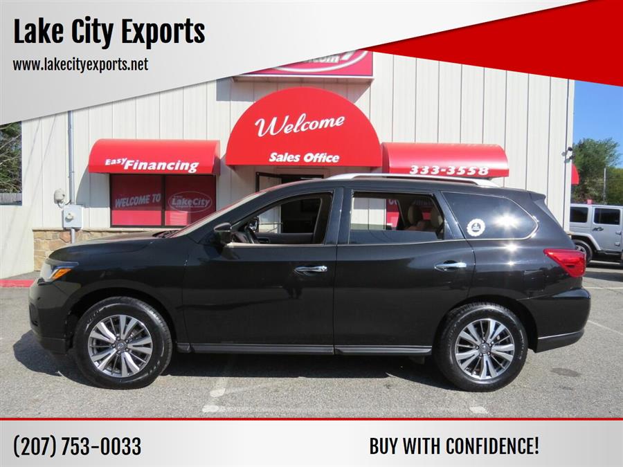 2019 Nissan Pathfinder SL 4x4 4dr SUV, available for sale in Auburn, Maine | Lake City Exports Inc. Auburn, Maine