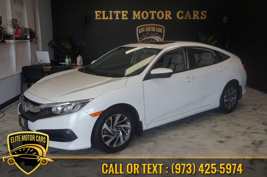 2016 Honda Civic Sedan 4dr CVT EX, available for sale in Newark, New Jersey | Elite Motor Cars. Newark, New Jersey