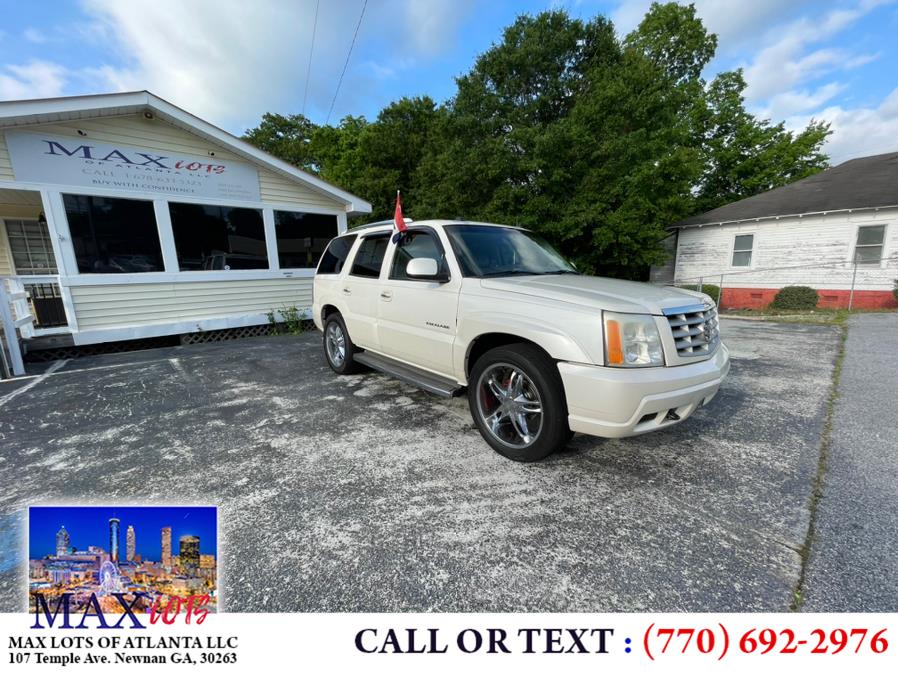 2005 Cadillac Escalade 4dr 2WD, available for sale in Newnan, Georgia | Max Lots of Atlanta LLC. Newnan, Georgia 2005 Cadillac Escalade 4dr 2WD, available for sale in Newnan, Georgia | Max Lots of Atlanta LLC. Newnan, Georgia