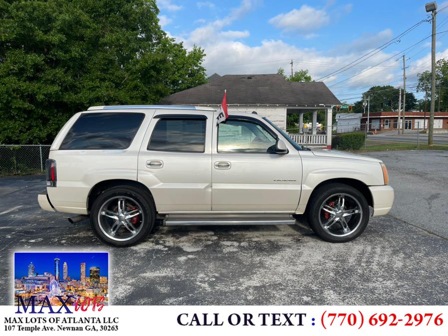 2005 Cadillac Escalade 4dr 2WD, available for sale in Newnan, Georgia | Max Lots of Atlanta LLC. Newnan, Georgia 2005 Cadillac Escalade 4dr 2WD, available for sale in Newnan, Georgia | Max Lots of Atlanta LLC. Newnan, Georgia