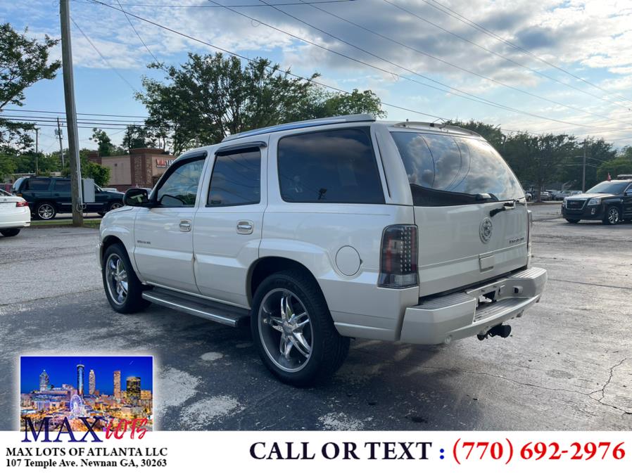 2005 Cadillac Escalade 4dr 2WD, available for sale in Newnan, Georgia | Max Lots of Atlanta LLC. Newnan, Georgia 2005 Cadillac Escalade 4dr 2WD, available for sale in Newnan, Georgia | Max Lots of Atlanta LLC. Newnan, Georgia