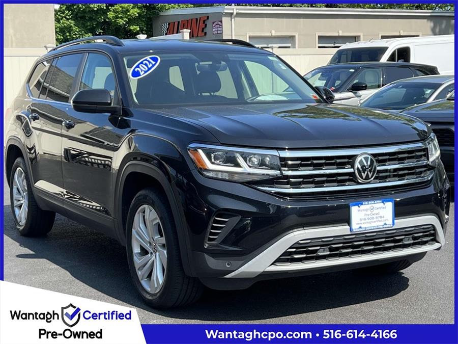2021 Volkswagen Atlas 3.6L V6 SE w/Technology, available for sale in Wantagh, New York | Wantagh Certified. Wantagh, New York 2021 Volkswagen Atlas 3.6L V6 SE w/Technology, available for sale in Wantagh, New York | Wantagh Certified. Wantagh, New York