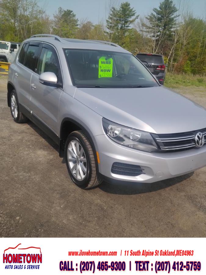 2017 Volkswagen Tiguan 2.0T Wolfsburg Edition 4MOTION, available for sale in Oakland, Maine | Hometown Auto Sales and Service. Oakland, Maine 2017 Volkswagen Tiguan 2.0T Wolfsburg Edition 4MOTION, available for sale in Oakland, Maine | Hometown Auto Sales and Service. Oakland, Maine