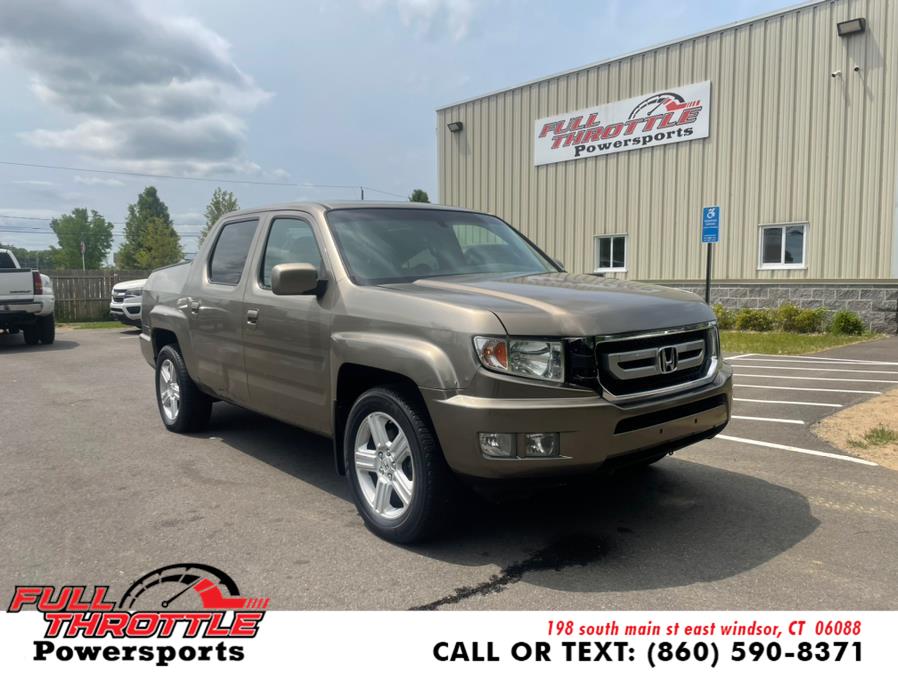 2009 Honda Ridgeline 4WD Crew Cab RTL, available for sale in East Windsor, Connecticut | Full Throttle Power Sports LLC. East Windsor, Connecticut