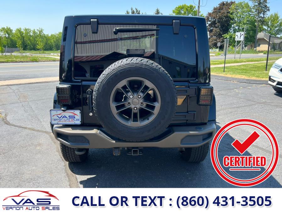 2017 Jeep Wrangler Unlimited Smoky Mountain 4x4 *Ltd Avail*, available for sale in Manchester, Connecticut | Vernon Auto Sale & Service. Manchester, Connecticut 2017 Jeep Wrangler Unlimited Smoky Mountain 4x4 *Ltd Avail*, available for sale in Manchester, Connecticut | Vernon Auto Sale & Service. Manchester, Connecticut