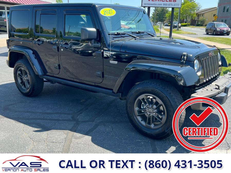 2017 Jeep Wrangler Unlimited Smoky Mountain 4x4 *Ltd Avail*, available for sale in Manchester, Connecticut | Vernon Auto Sale & Service. Manchester, Connecticut 2017 Jeep Wrangler Unlimited Smoky Mountain 4x4 *Ltd Avail*, available for sale in Manchester, Connecticut | Vernon Auto Sale & Service. Manchester, Connecticut