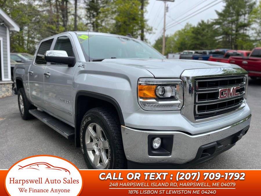 2015 GMC Sierra 1500 4WD Crew Cab 153.0" SLT, available for sale in Harpswell, Maine | Harpswell Auto Sales Inc. Harpswell, Maine 2015 GMC Sierra 1500 4WD Crew Cab 153.0" SLT, available for sale in Harpswell, Maine | Harpswell Auto Sales Inc. Harpswell, Maine