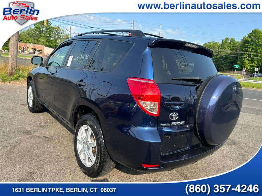 2007 Toyota RAV4 4WD 4dr 4-cyl, available for sale in Berlin, Connecticut | Berlin Auto Sales LLC. Berlin, Connecticut 2007 Toyota RAV4 4WD 4dr 4-cyl, available for sale in Berlin, Connecticut | Berlin Auto Sales LLC. Berlin, Connecticut