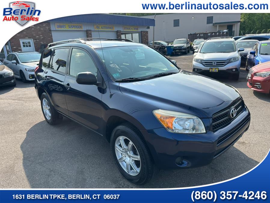 2007 Toyota RAV4 4WD 4dr 4-cyl, available for sale in Berlin, Connecticut | Berlin Auto Sales LLC. Berlin, Connecticut 2007 Toyota RAV4 4WD 4dr 4-cyl, available for sale in Berlin, Connecticut | Berlin Auto Sales LLC. Berlin, Connecticut