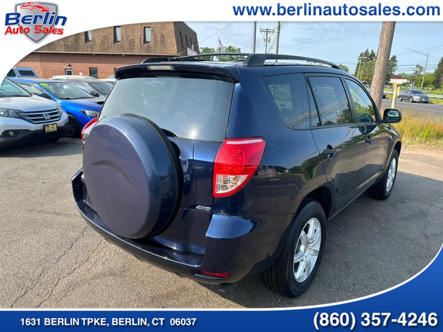 2007 Toyota RAV4 4WD 4dr 4-cyl, available for sale in Berlin, Connecticut | Berlin Auto Sales LLC. Berlin, Connecticut 2007 Toyota RAV4 4WD 4dr 4-cyl, available for sale in Berlin, Connecticut | Berlin Auto Sales LLC. Berlin, Connecticut
