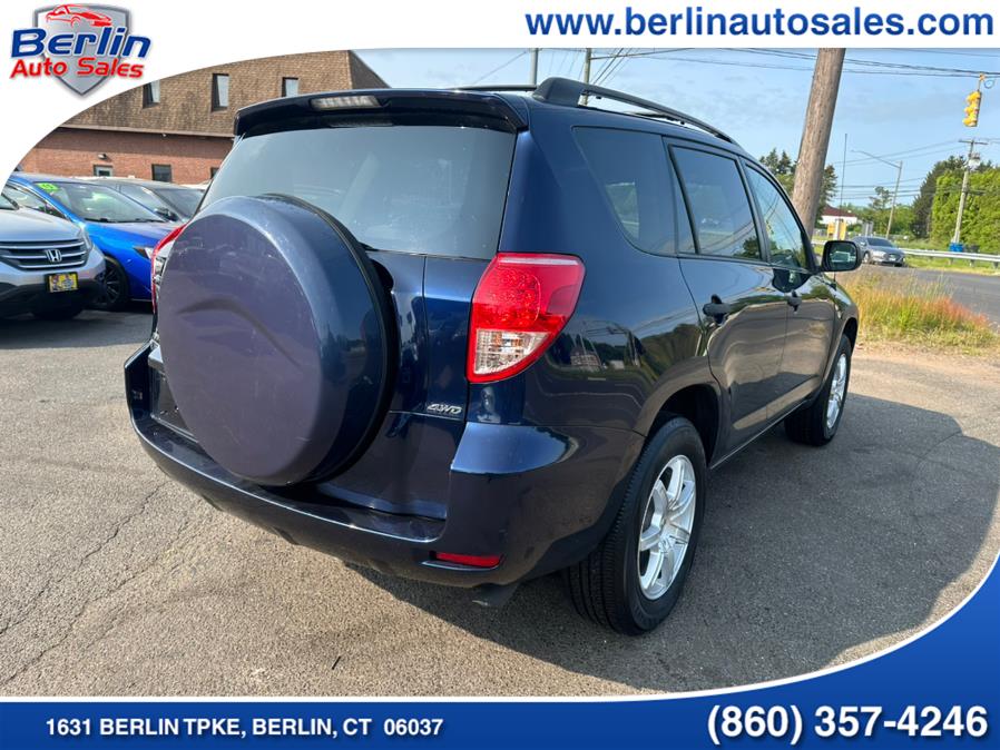2007 Toyota RAV4 4WD 4dr 4-cyl, available for sale in Berlin, Connecticut | Berlin Auto Sales LLC. Berlin, Connecticut 2007 Toyota RAV4 4WD 4dr 4-cyl, available for sale in Berlin, Connecticut | Berlin Auto Sales LLC. Berlin, Connecticut