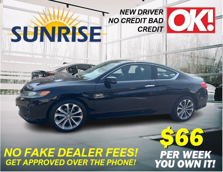 2015 Honda Accord Coupe V6 EX-L. CLEAN CARFAX. Low Miles!!!, available for sale in Elmont, New York | Sunrise of Elmont. Elmont, New York