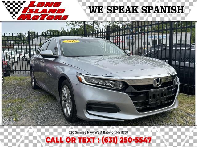 2018 Honda Accord Sedan LX 1.5T CVT, available for sale in West Babylon, New York | Long Island Motors. West Babylon, New York 2018 Honda Accord Sedan LX 1.5T CVT, available for sale in West Babylon, New York | Long Island Motors. West Babylon, New York