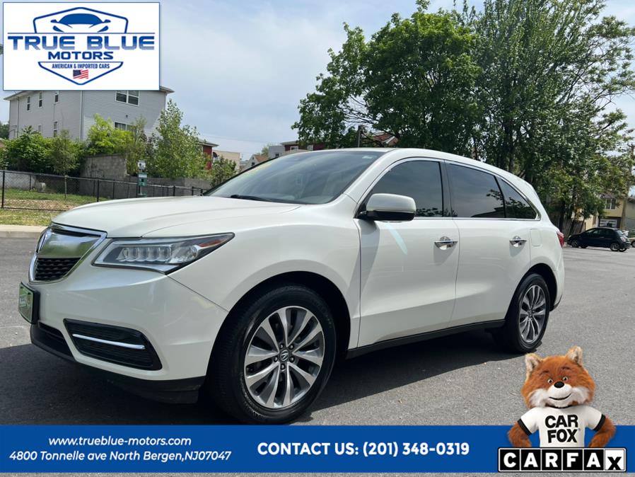 2016 Acura MDX SH-AWD 4dr w/Tech/Entertainment/AcuraWatch Plus, available for sale in North Bergen, New Jersey | True Blue Motors. North Bergen, New Jersey