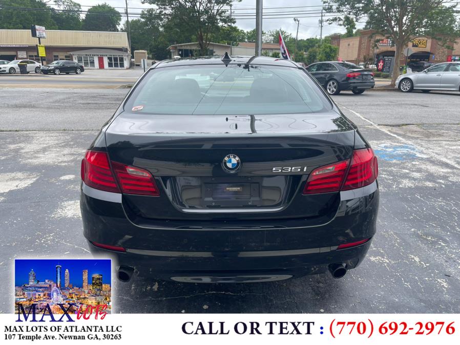 2012 BMW 5 Series 4dr Sdn 535i RWD, available for sale in Newnan, Georgia | Max Lots of Atlanta LLC. Newnan, Georgia 2012 BMW 5 Series 4dr Sdn 535i RWD, available for sale in Newnan, Georgia | Max Lots of Atlanta LLC. Newnan, Georgia