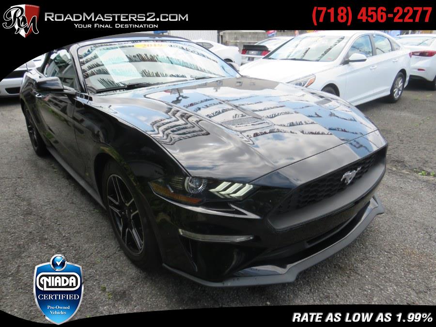 2019 Ford Mustang Ecoboost premium, available for sale in Middle Village, New York | Road Masters II INC. Middle Village, New York