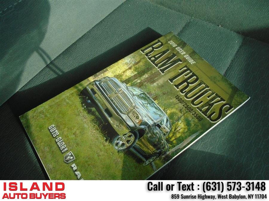 2016 Ram 1500 Express 4x4 4dr Crew Cab 5.5 ft. SB Pickup, available for sale in West Babylon, New York | Island Auto Buyers. West Babylon, New York 2016 Ram 1500 Express 4x4 4dr Crew Cab 5.5 ft. SB Pickup, available for sale in West Babylon, New York | Island Auto Buyers. West Babylon, New York
