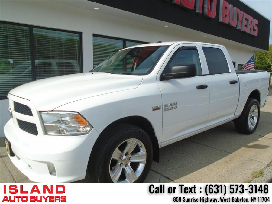 2016 Ram 1500 Express 4x4 4dr Crew Cab 5.5 ft. SB Pickup, available for sale in West Babylon, New York | Island Auto Buyers. West Babylon, New York 2016 Ram 1500 Express 4x4 4dr Crew Cab 5.5 ft. SB Pickup, available for sale in West Babylon, New York | Island Auto Buyers. West Babylon, New York