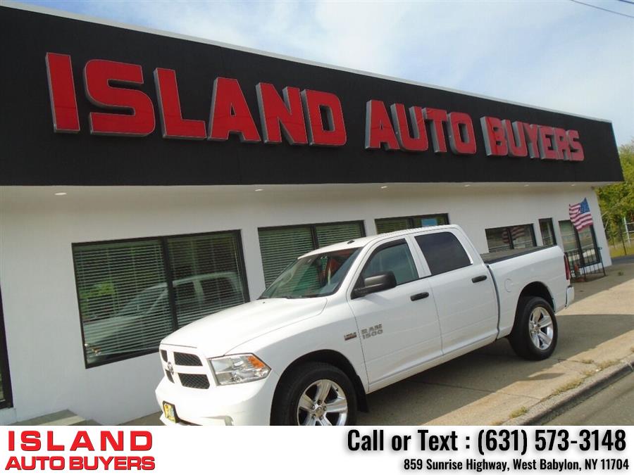 2016 Ram 1500 Express 4x4 4dr Crew Cab 5.5 ft. SB Pickup, available for sale in West Babylon, New York | Island Auto Buyers. West Babylon, New York 2016 Ram 1500 Express 4x4 4dr Crew Cab 5.5 ft. SB Pickup, available for sale in West Babylon, New York | Island Auto Buyers. West Babylon, New York