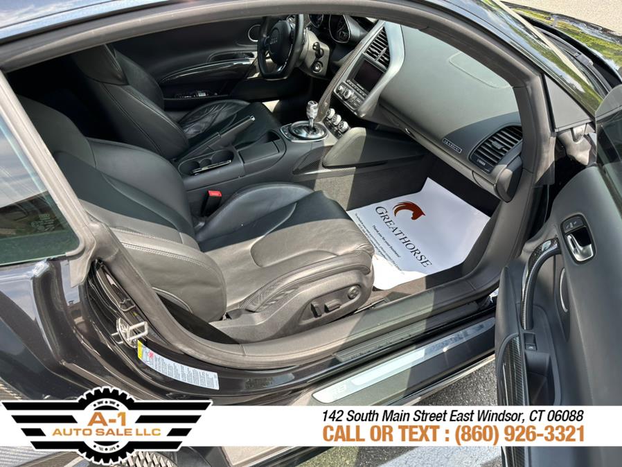 2011 Audi R8 2dr Cpe Auto quattro 5.2L, available for sale in East Windsor, Connecticut | A1 Auto Sale LLC. East Windsor, Connecticut 2011 Audi R8 2dr Cpe Auto quattro 5.2L, available for sale in East Windsor, Connecticut | A1 Auto Sale LLC. East Windsor, Connecticut