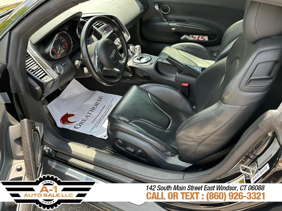 2011 Audi R8 2dr Cpe Auto quattro 5.2L, available for sale in East Windsor, Connecticut | A1 Auto Sale LLC. East Windsor, Connecticut 2011 Audi R8 2dr Cpe Auto quattro 5.2L, available for sale in East Windsor, Connecticut | A1 Auto Sale LLC. East Windsor, Connecticut